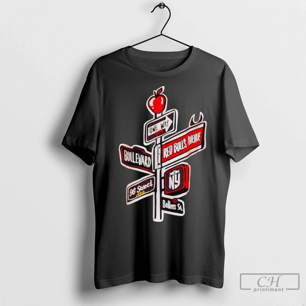 One Way Win Bull Evard Red Bulls Avenve 96 Tret 1996 Sweatshirt