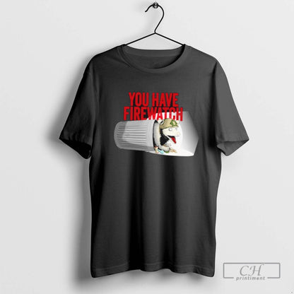 Opossum You Have Firewatch Shirt Classic Design