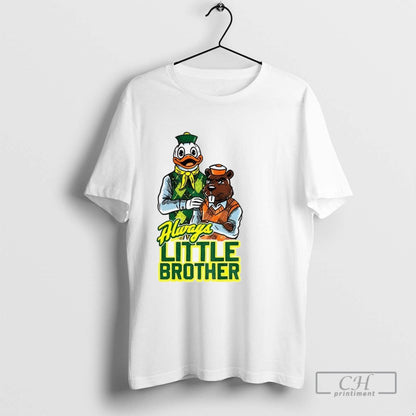 Oregon Ducks And Oregon State Beavers Always Little Brother Mascot