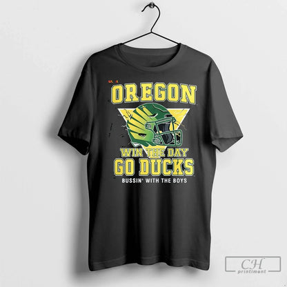 Oregon Win Day Go Ducks Hoodie Elegant Look