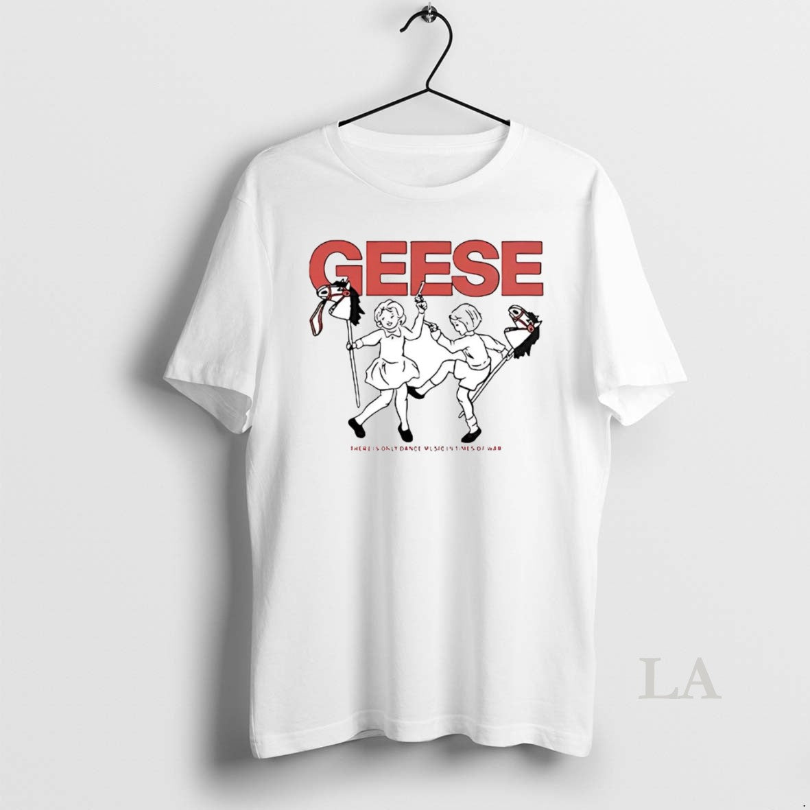 Original 100 Horses Geese There Is Only Dance Music Times War Shirt
