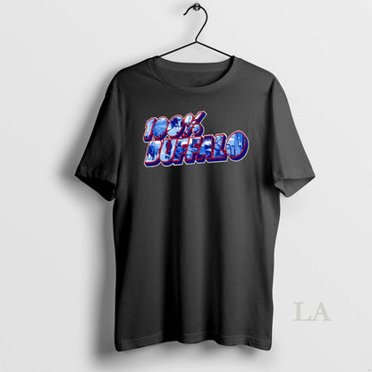 Original 100 Percent Buffalo Buffalo Bills TShirt Vintage Outfit