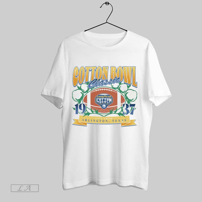 Original 1937 Cotton Bowl Live From Arlington Texas Hoodie Authentic