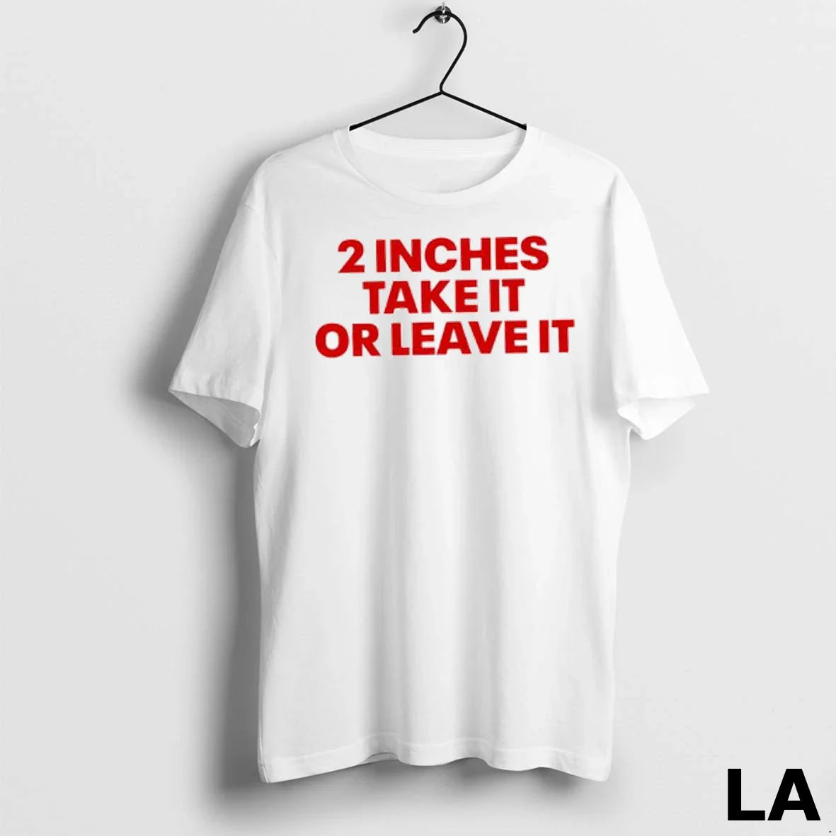 Original 2 Inches Take It Or Leave It Red Ladies Sweatshirt Premium