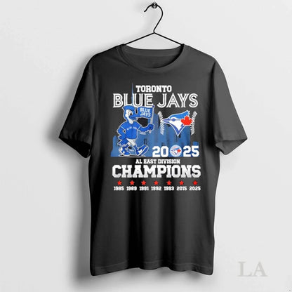 Original 2025 Al East Division Champions Toronto Blue Jays Mascot