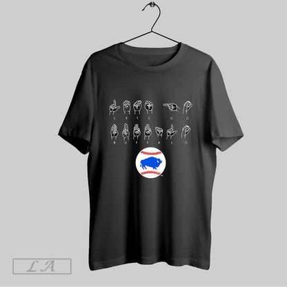 Original 2025 Als Lets Go Buffalo Hand Sign Language Tank Top