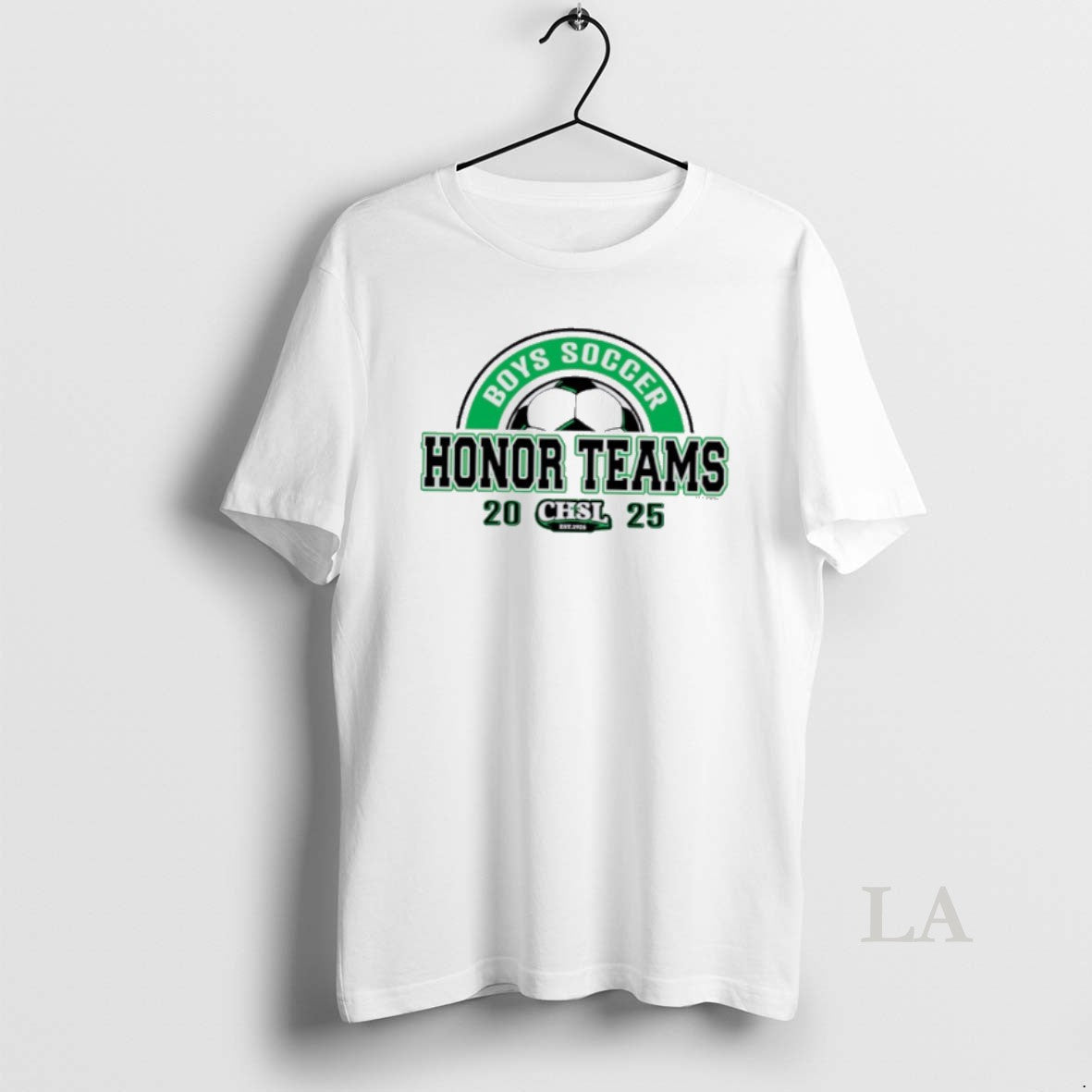 Original 2025 Chsl Soccer Honor Teams Shirt Retro Fashion