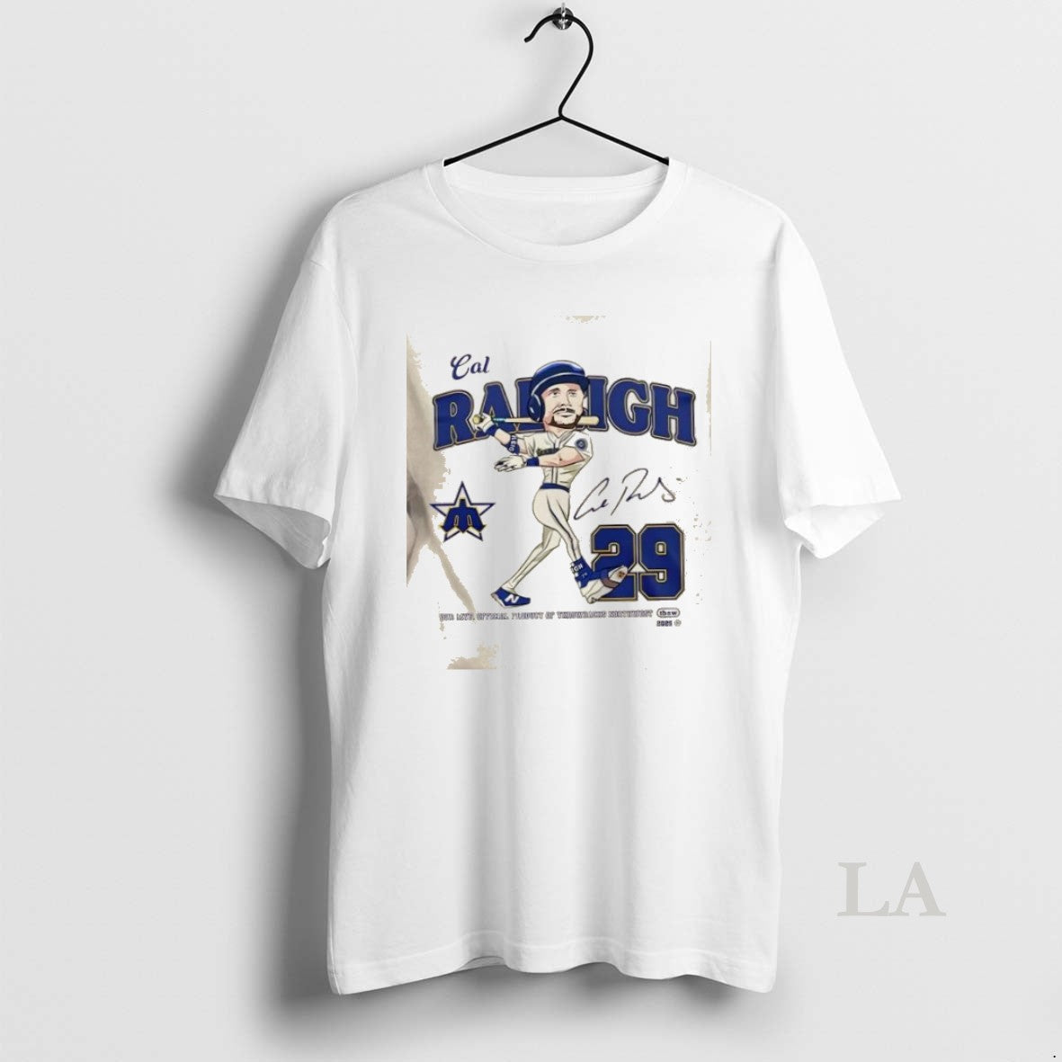 Original 2025 Cal Raleigh Mvp Seattle Mariners Baseball Signature 2
