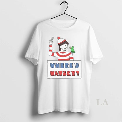 Original 2025 George Watsky Wheres Watsky Hoodie Retro Merch