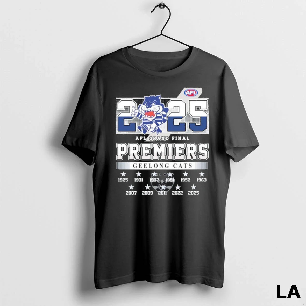 Original 2025 Geelong Cats Afl Premiers Tee Elegant Collection