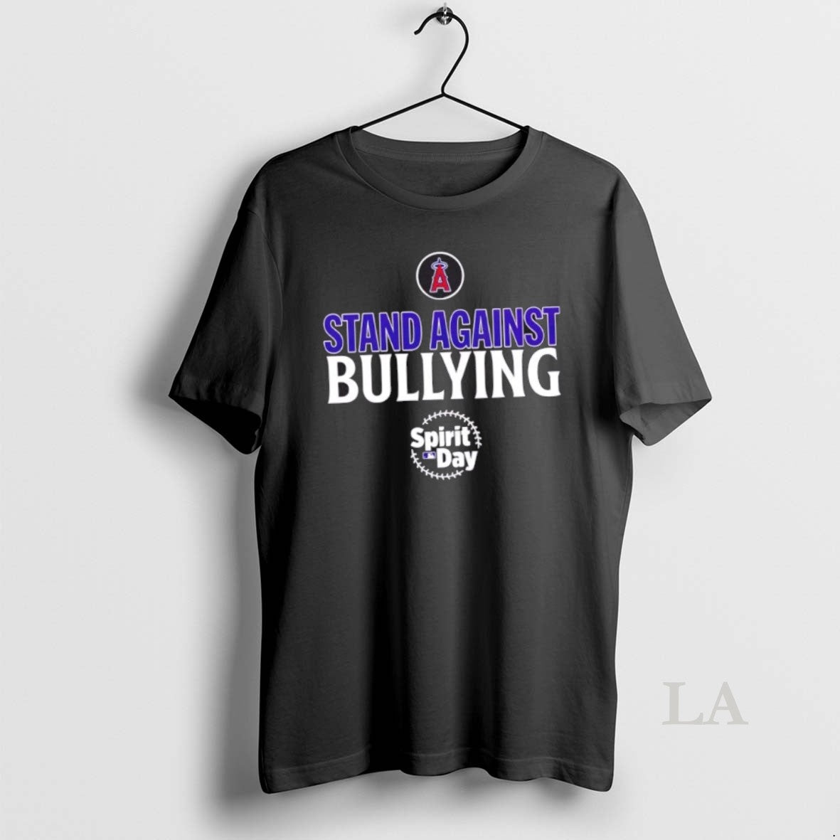 Original 2025 Los Angeles Angels Stand Against Bullying 2 Sided