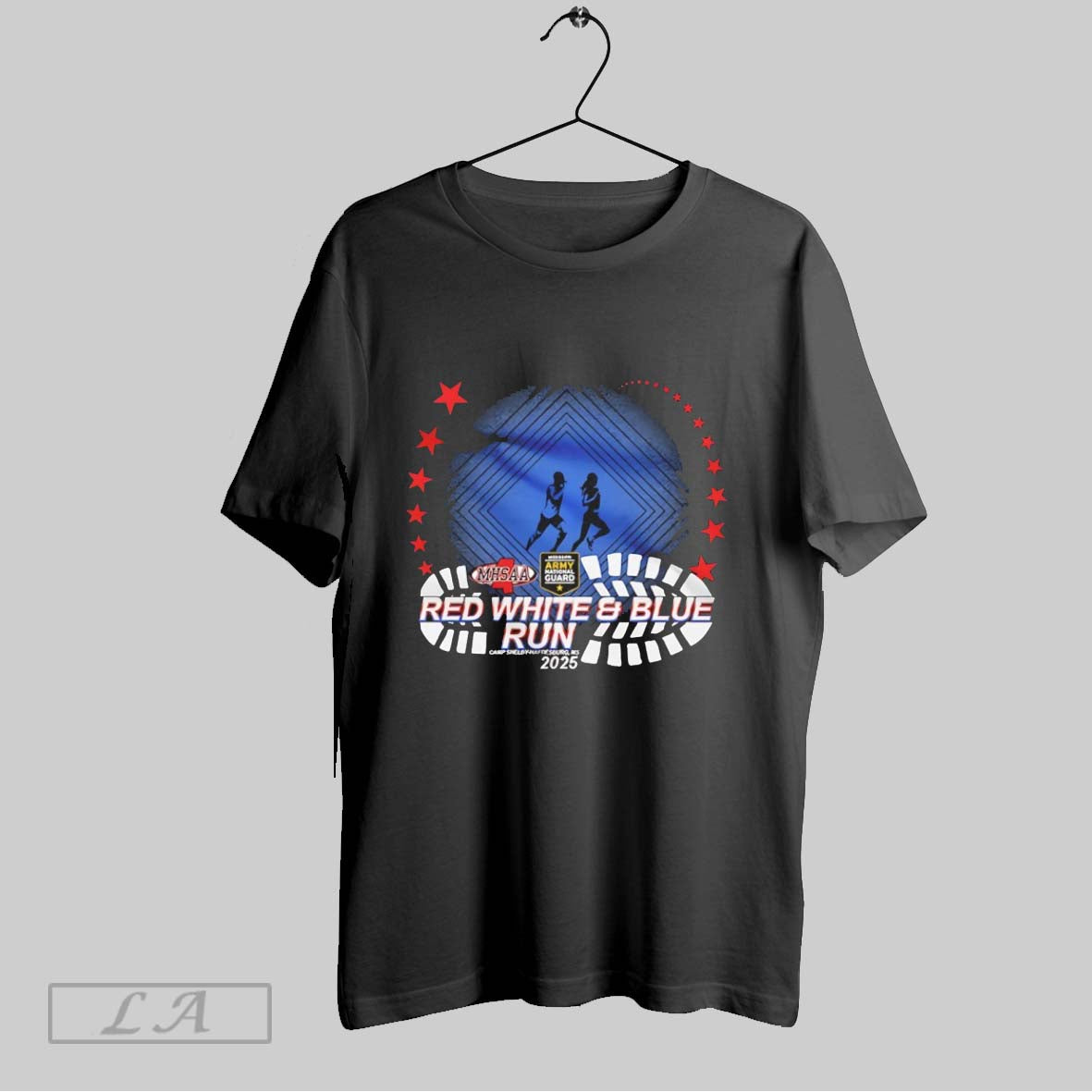 Original 2025 Mhsaa Red White And Blue Run Tank Top Classic Apparel