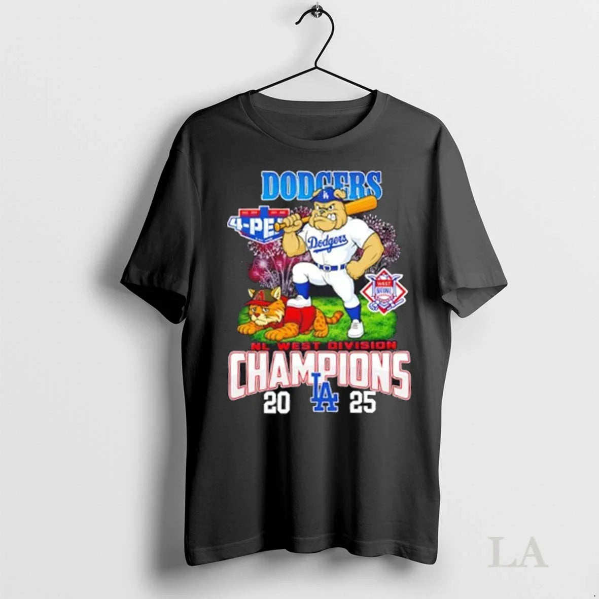 Original 2025 Nl West Division Champions Los Angeles Dodgers Vs
