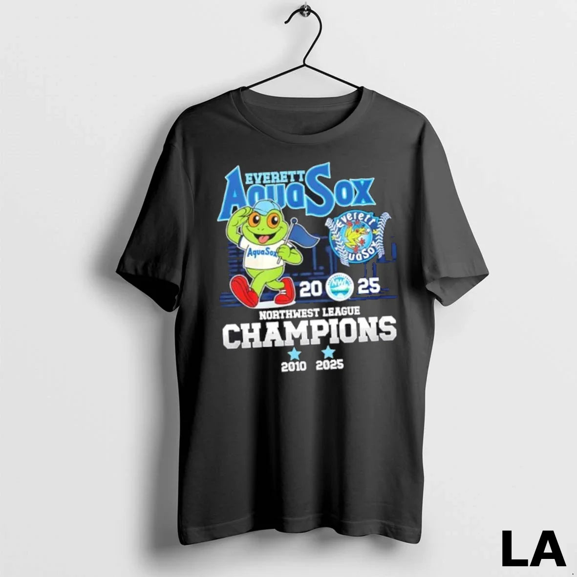 Original 2025 Northwest League Champions Everett Aquasox Mascot