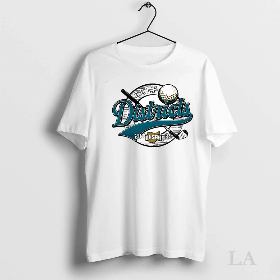 Original 2025 Ohsaa Golf Districts Tank Top Unique Art