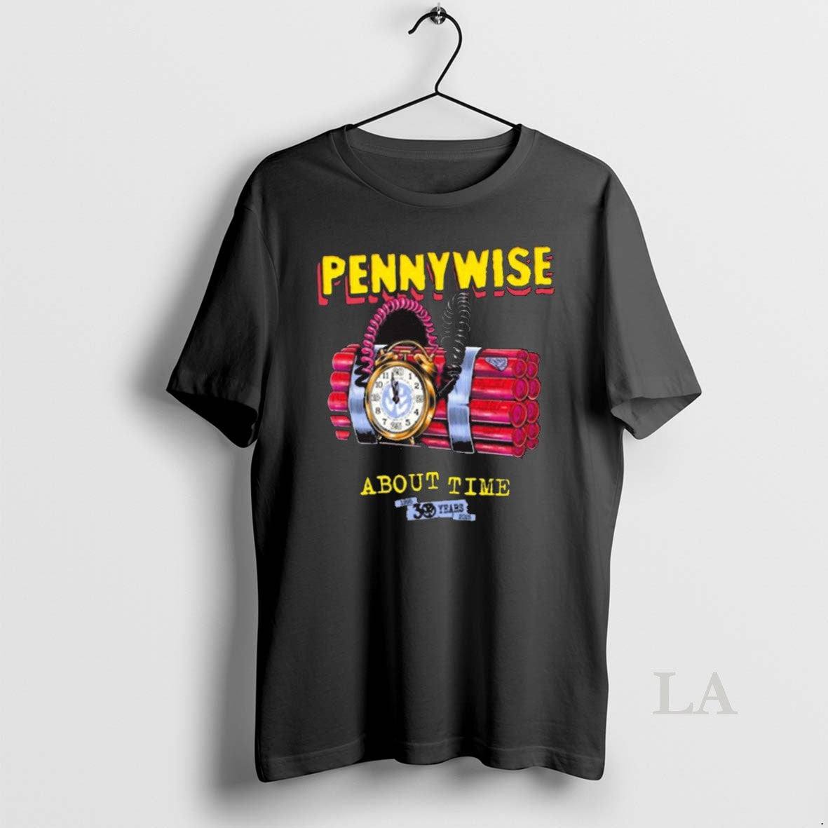 Original 2025 Pennywise About Time 30 Years Anniversary Shirt Elegant