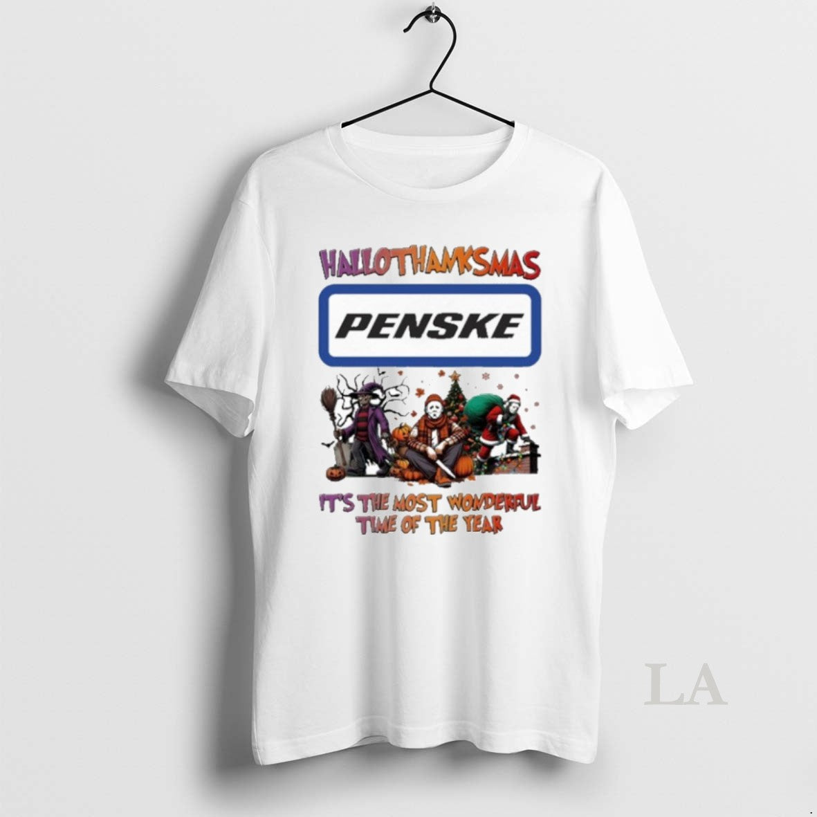 Original 2025 Penske Logo Hallothanksmas Horror Film Its Most