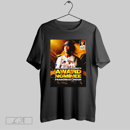 Original 2025 Roberto Clemente Award Nominee Francisco Lindor TShirt