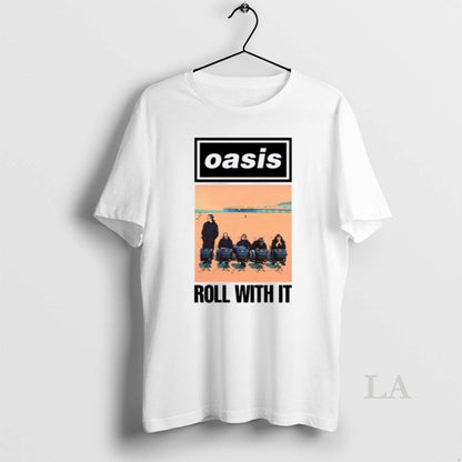 Original 2025 Oasis Roll It Single Tee Premium Apparel