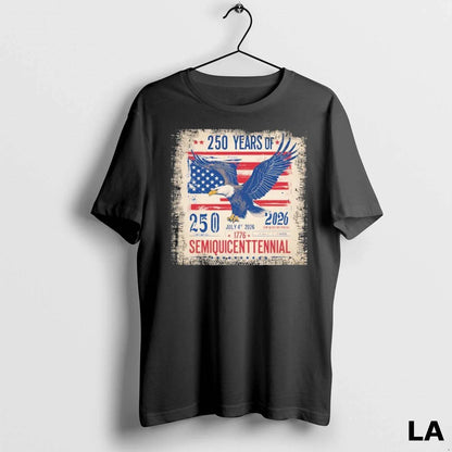 Original 250Th Anniversary American American Patriotism Tee Vintage