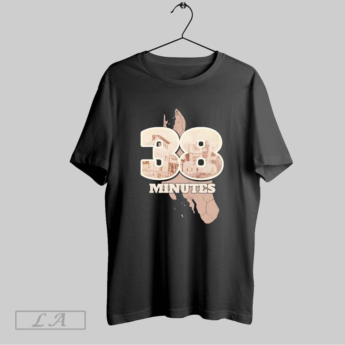 Original 38 Minutes Shortest War Tee Premium Fashion