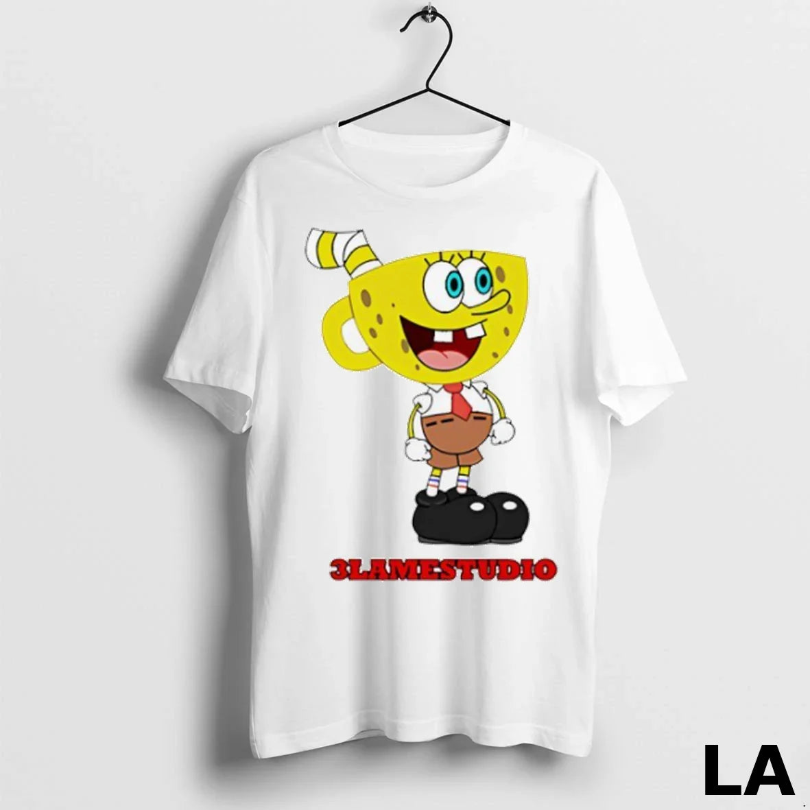 Original 3Lamestudio Squarepants Shirt Vintage Outfit