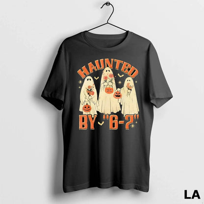Original 67 Meme Halloween Haunted 6 7 Six Seven Gen Alpha Z Tee