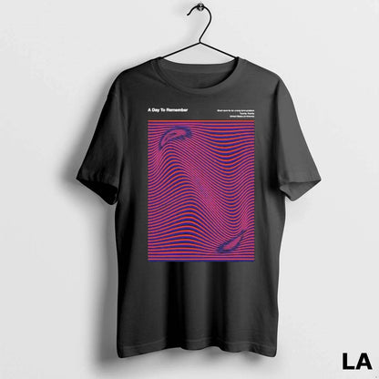 Original Day To Remember Digital Wave Long Sleeve Retro Design