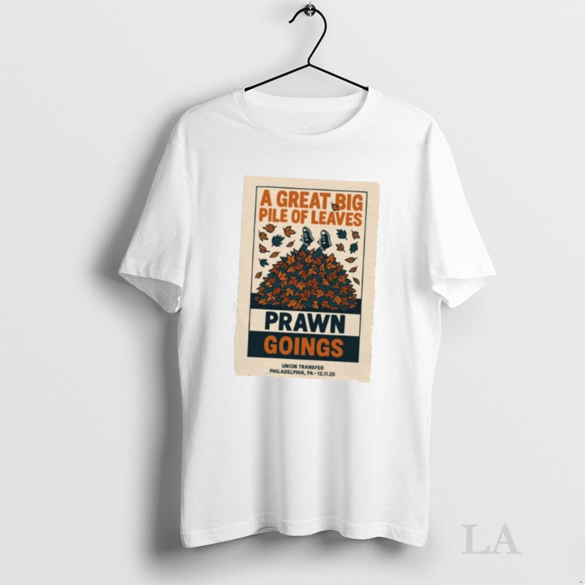 Original Great Big Pile Leaves 12 11 Tee Designer Style