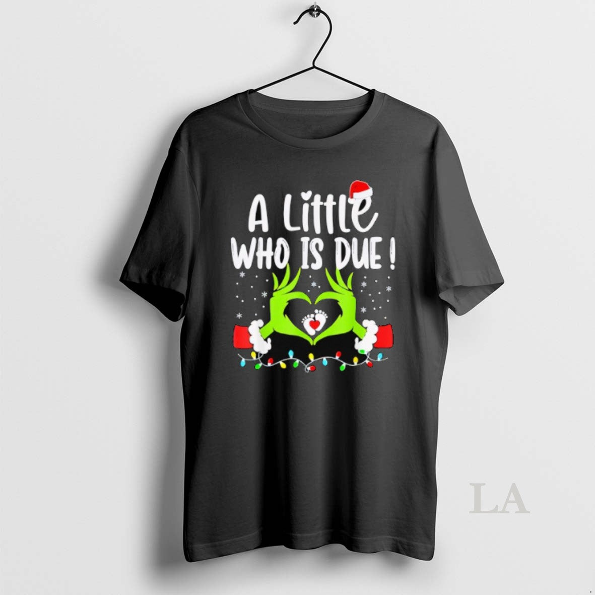 Original Little Who Is Due Pregnancy Announcement Tank Top Stylish