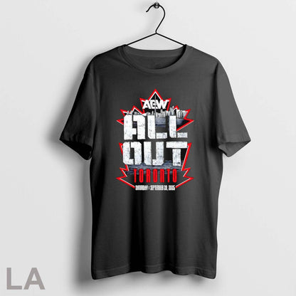 Original Aew All Out 2025 Toronto Tank Top Exclusive Outfit