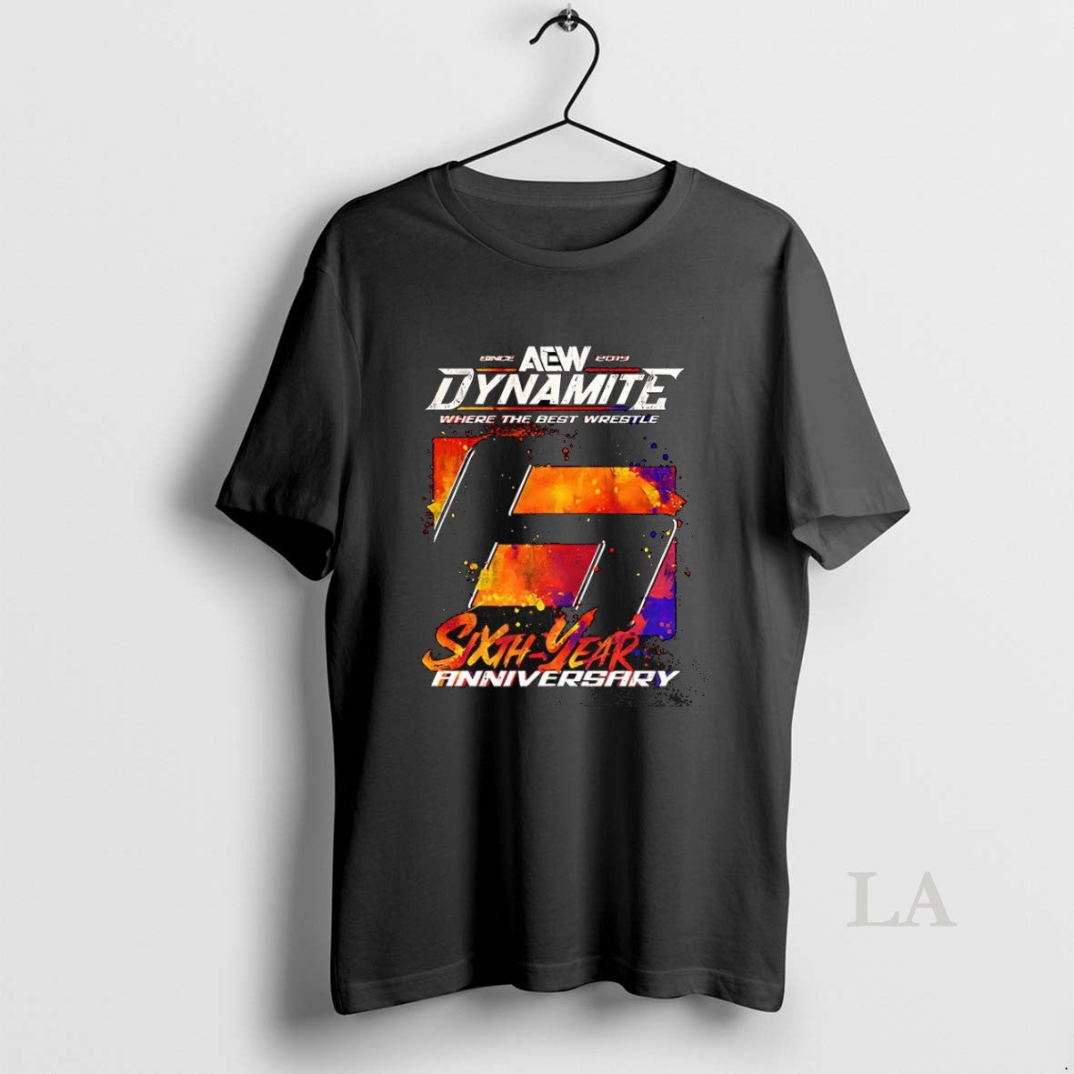 Original Aew Dynamite 6Th Year Anniversary Hoodie Modern Apparel