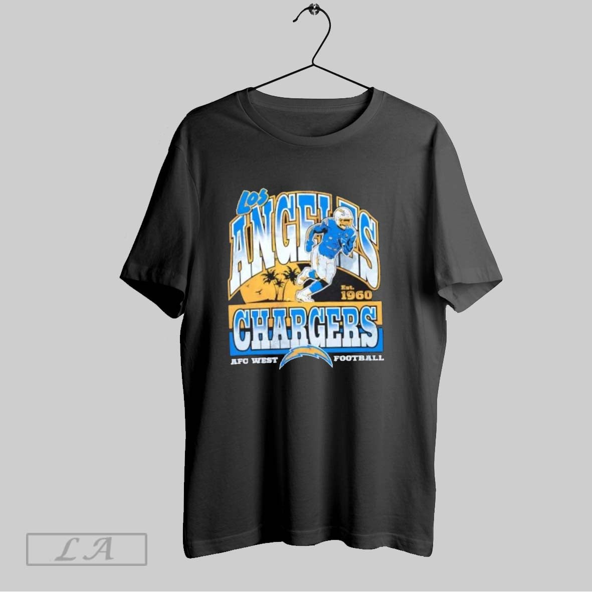 Original Afc West Los Angeles Chargers Football Est 1960 Shirt