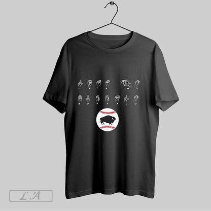 Original Asl Language Lets Go Buffalo Bills TShirt Vintage Collection