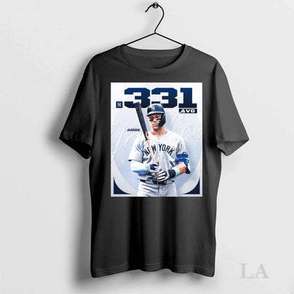Original Aaron Judge New York Yankees 331 Avg 2025 Long Sleve TShirt