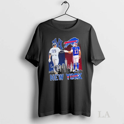 Original Aaron Judge New York Yankees X Josh Allen Buffalo Bills