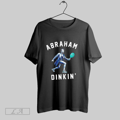 Original Abraham Dinkin Pickleball Player Shirt Modern Art