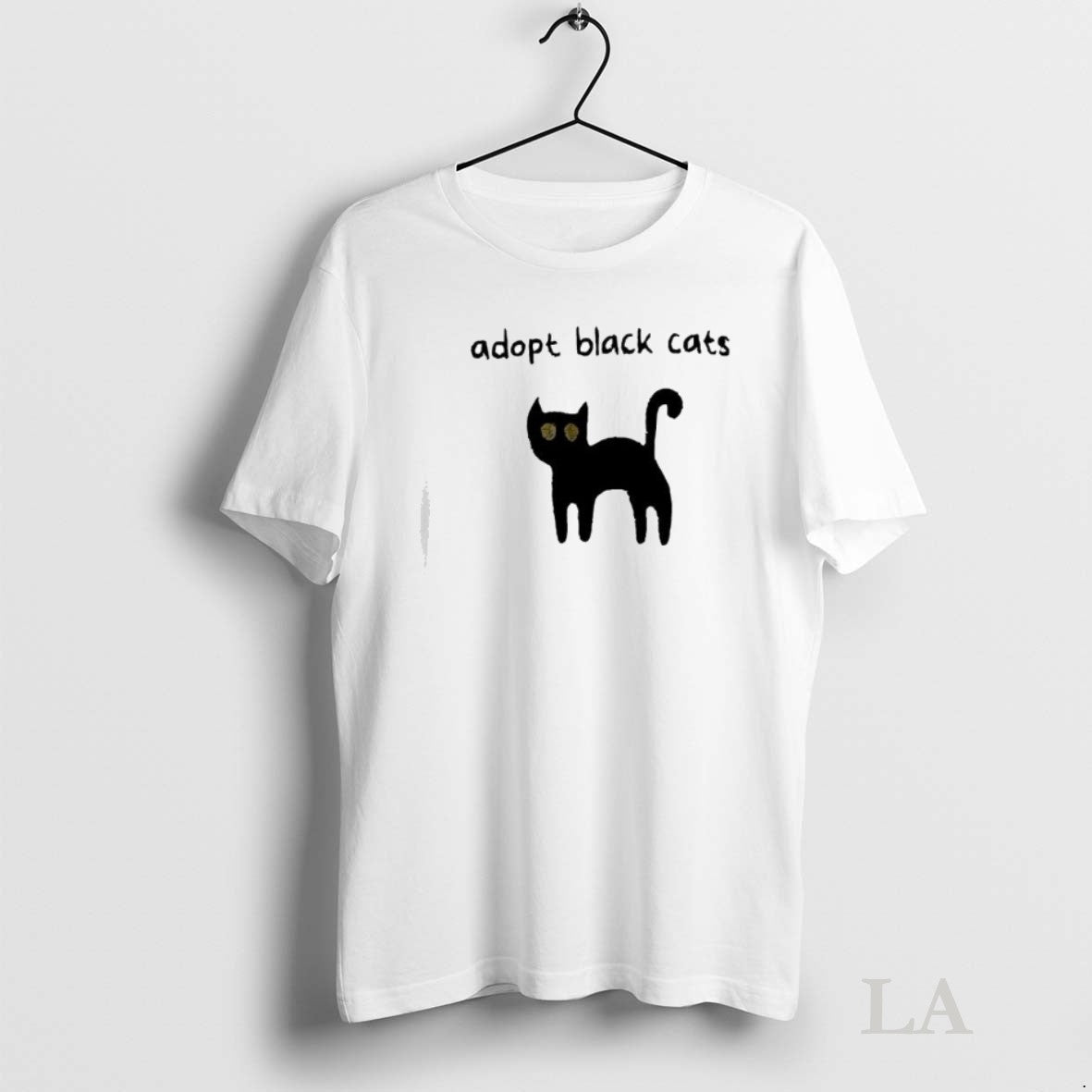Original Adopt Black Cats Long Sleeve Retro Style