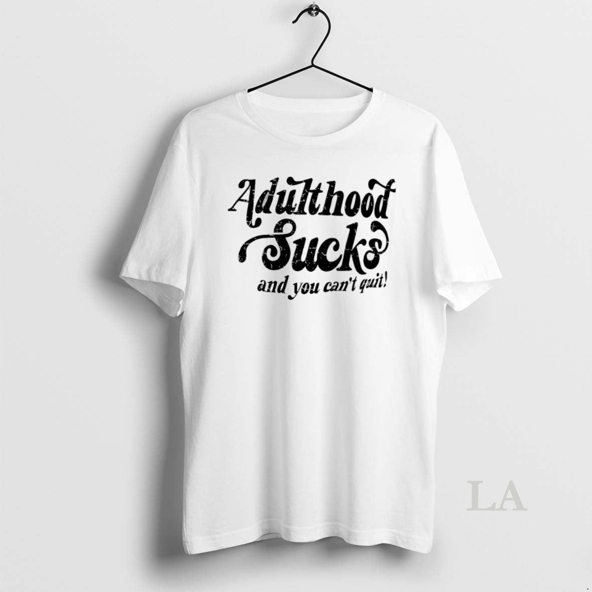 Original Adulthood Sucks And You Cant Quit Tank Top Unique Gift