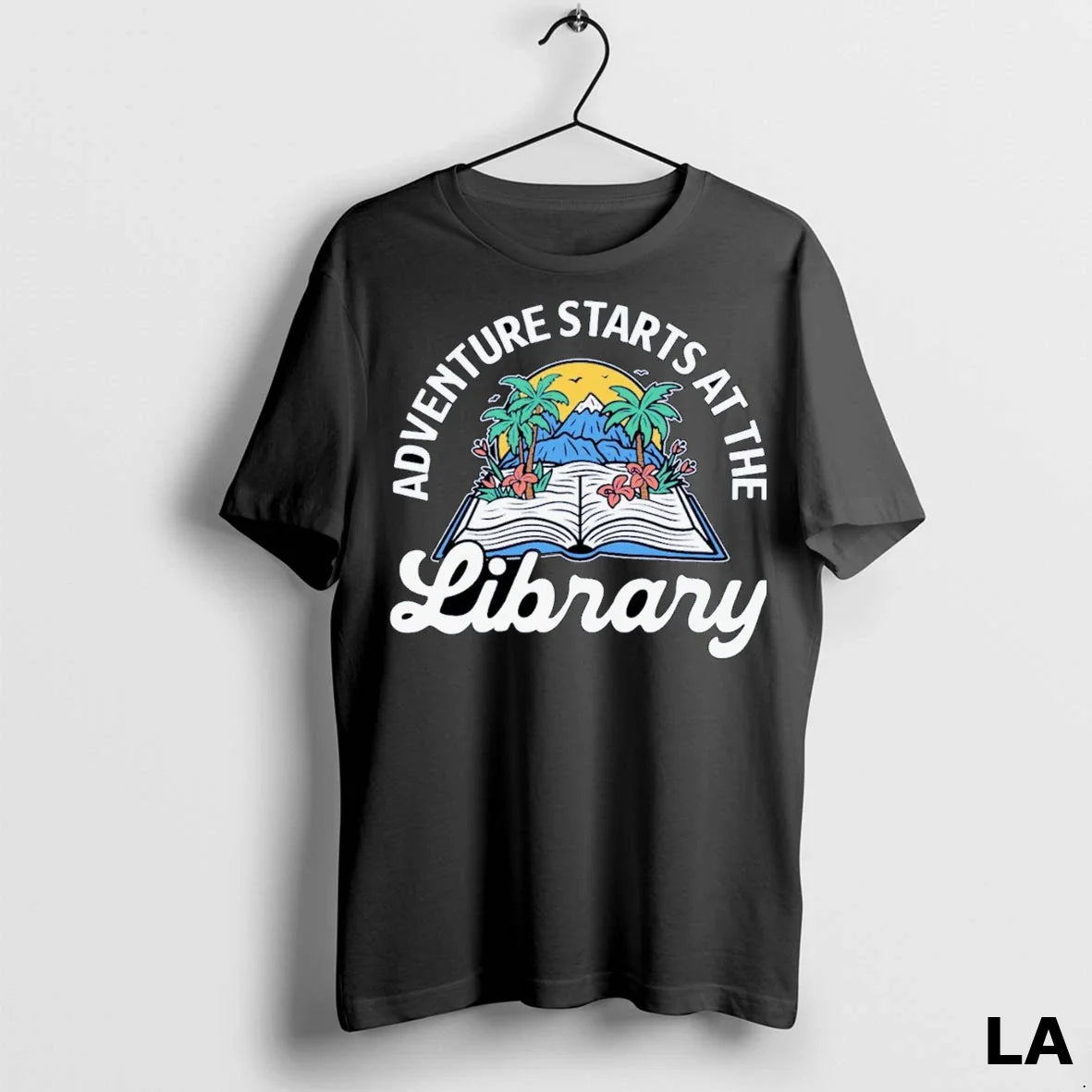 Original Adventure Starts Library Nashville Long Sleeve Modern Design