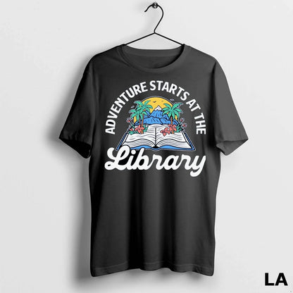 Original Adventure Starts Library Nashville Long Sleeve Modern Design
