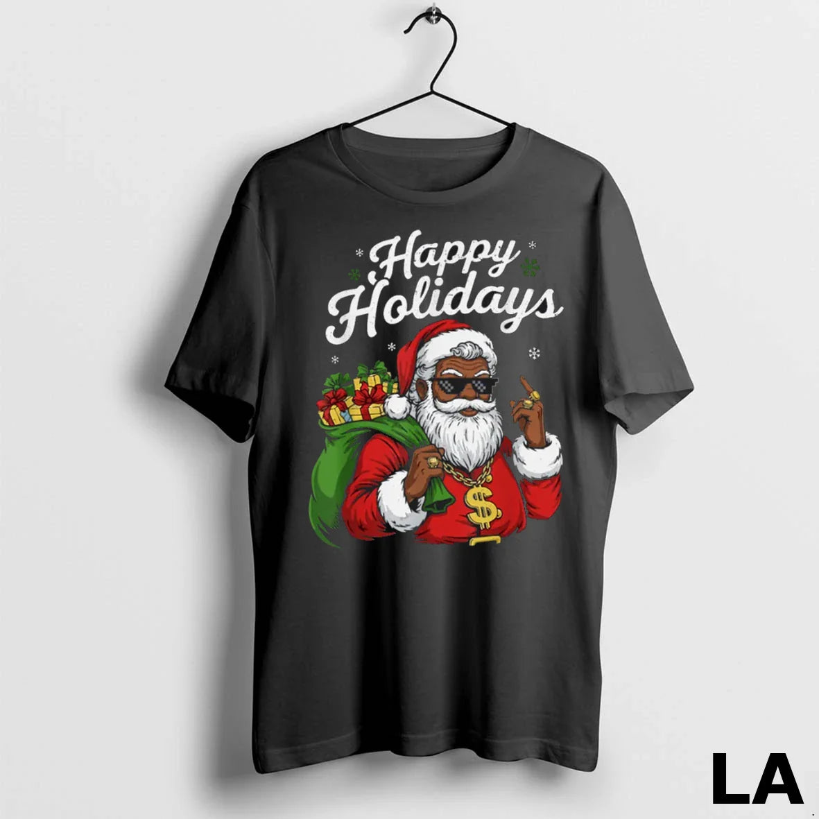 Original African American Santa Claus Black Happy Sweatshirt Unique