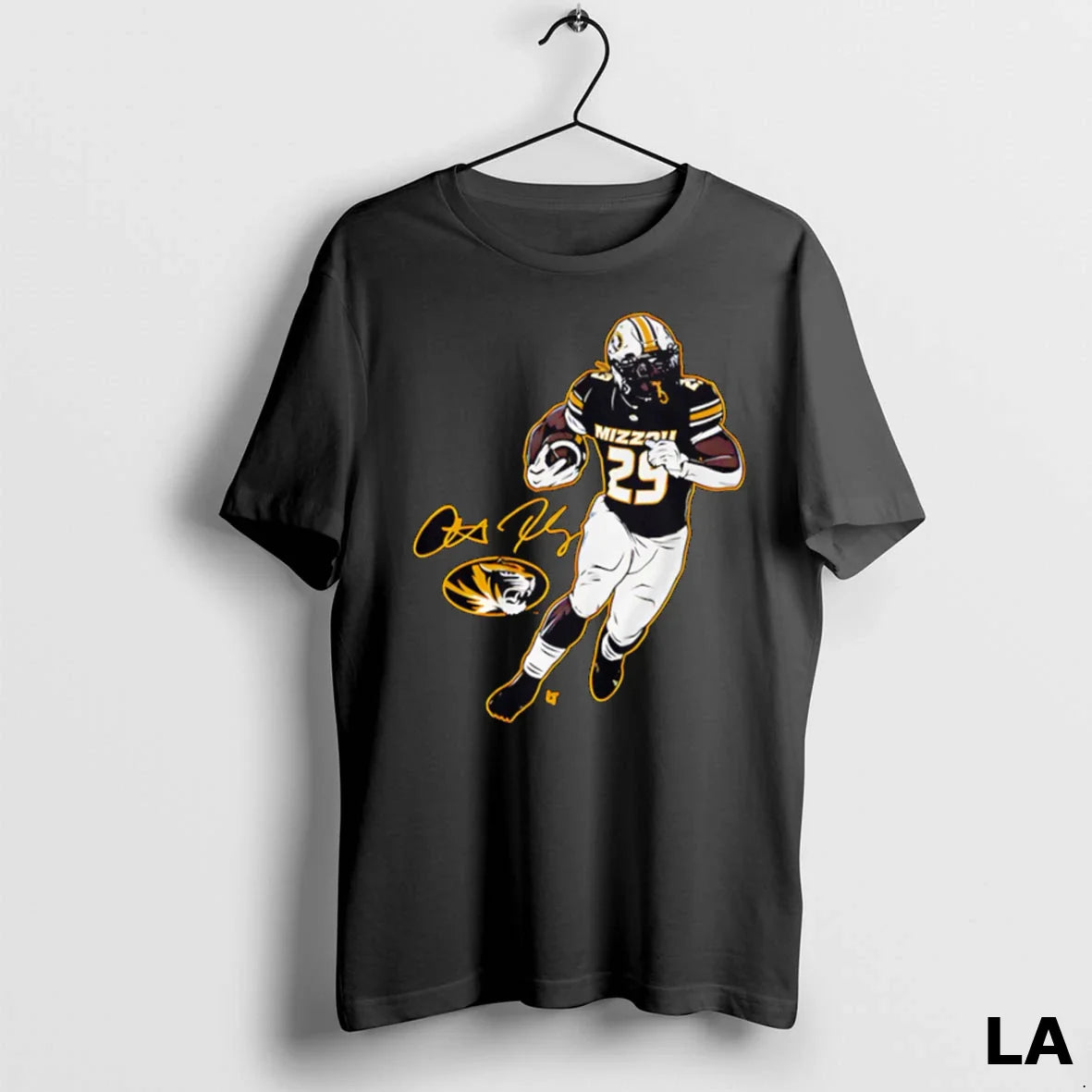 Original Ahmad Hardy Superstar Pose Missouri Football Signature Tee