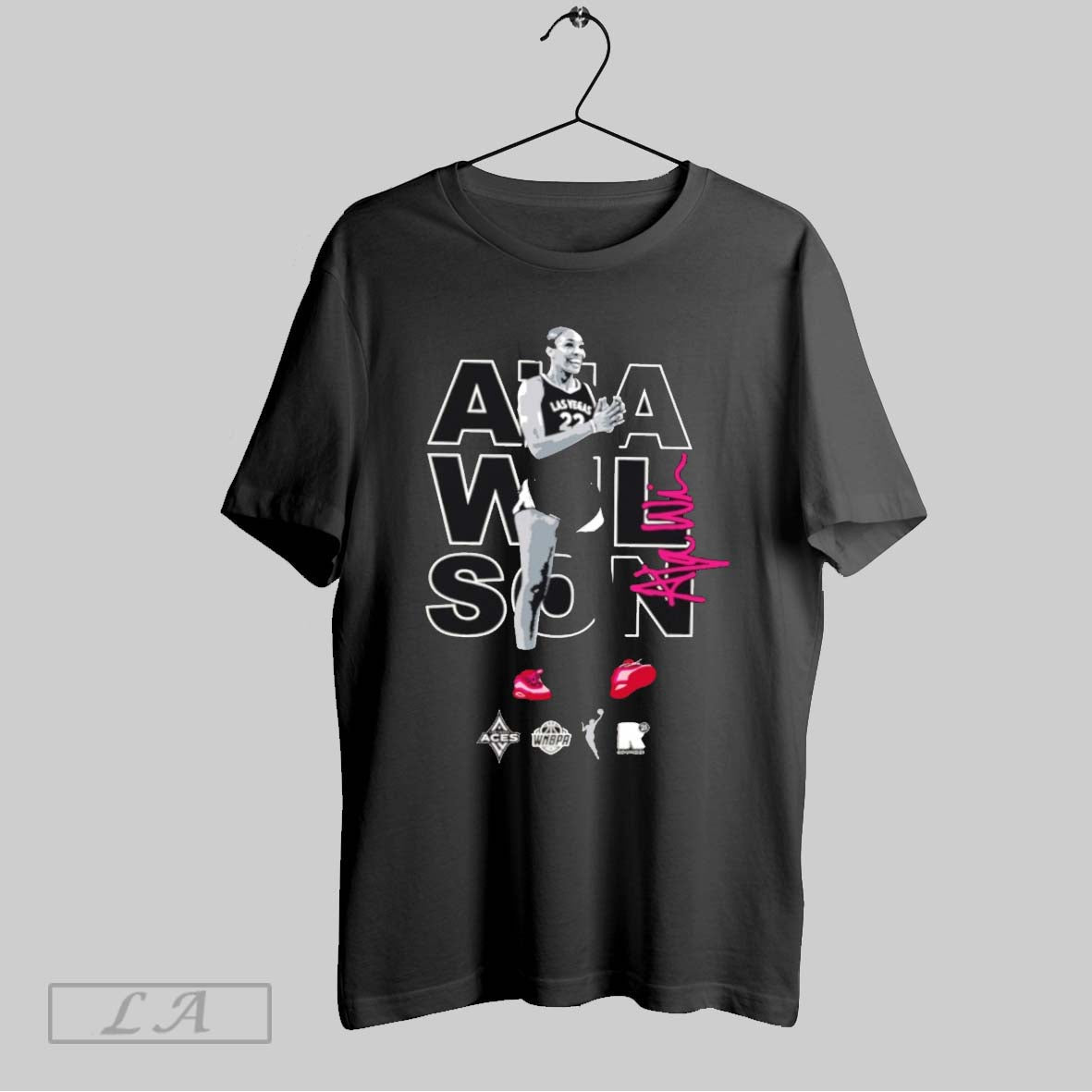 Original Aja Wilson Las Vegas Aces Round21 Shirt Authentic Merch