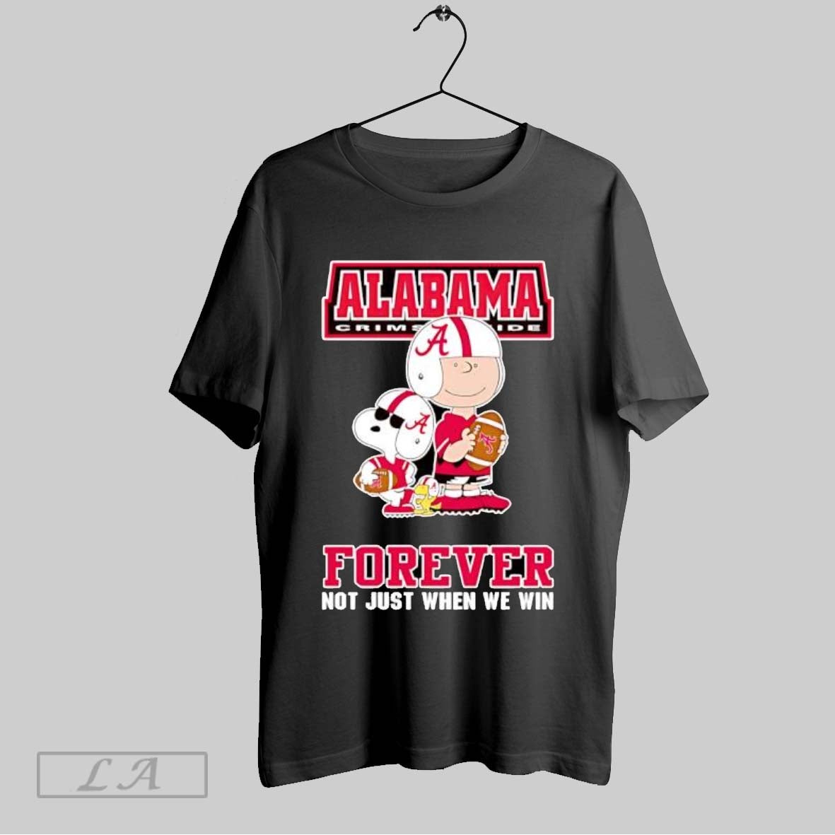 Original Alabama Crimson Tide Charlie Brown Cartoon Forever Tank Top