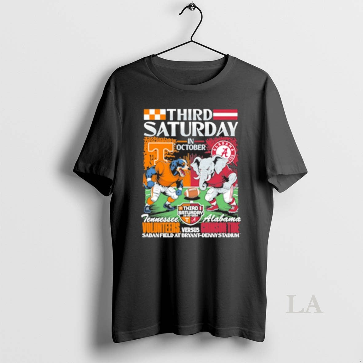 Original Alabama Vs Tennessee 2025 Third Saturday October Rivalry Tee