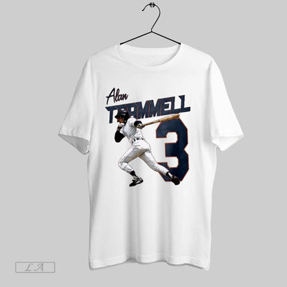 Original Alan Trammell Detroit Tigers Player Name TShirt Elegant