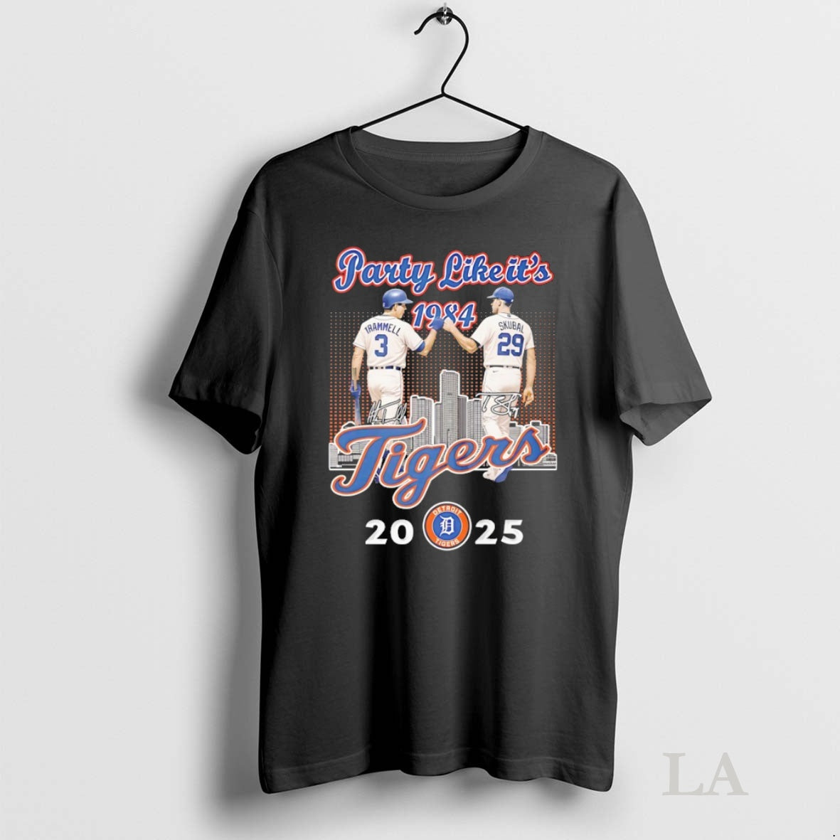 Original Alan Trammell And Tarik Skubal Detroit Tigers 2025 Party