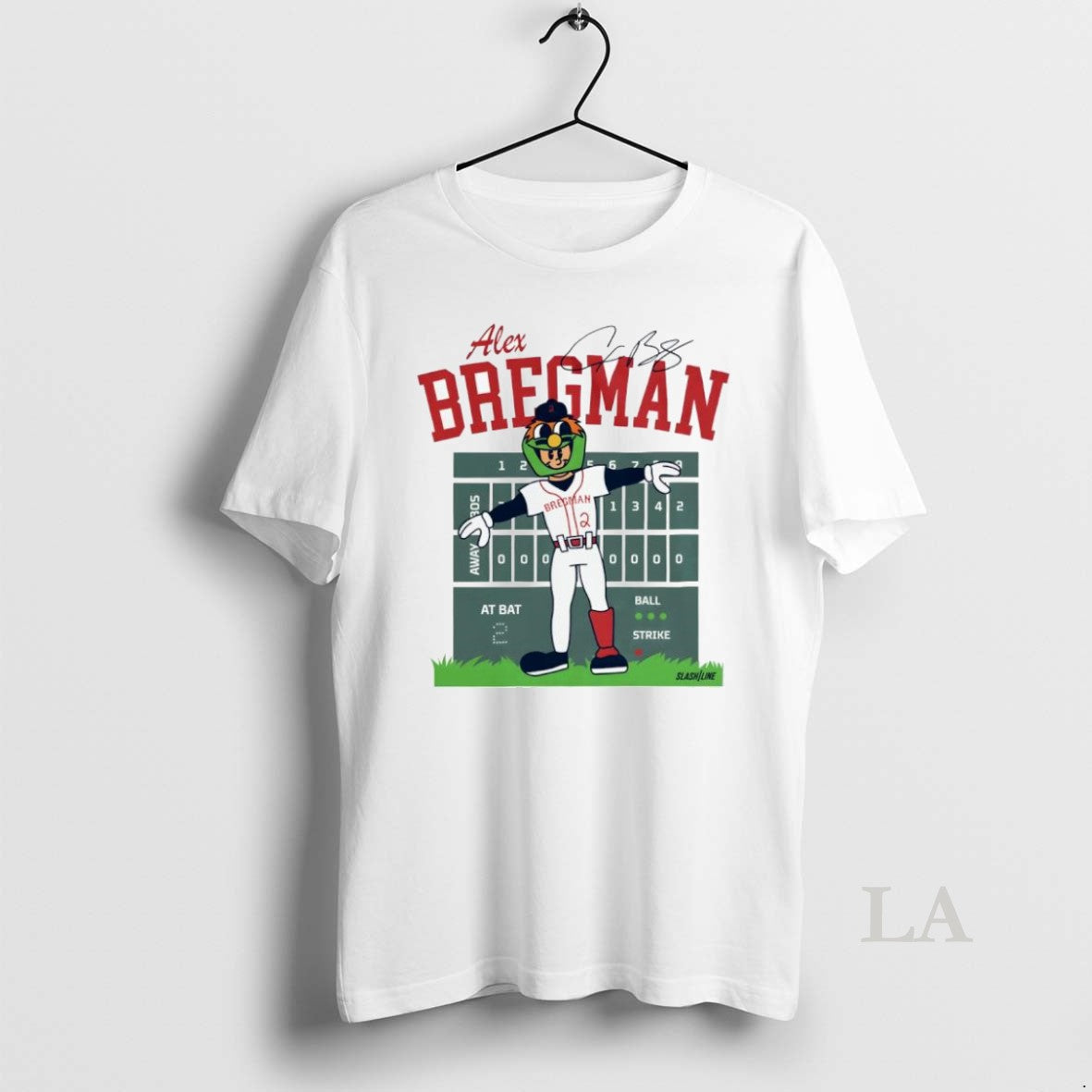 Original Alex Bregman Boston Red Sox 2 Mascot Signature Tank Top