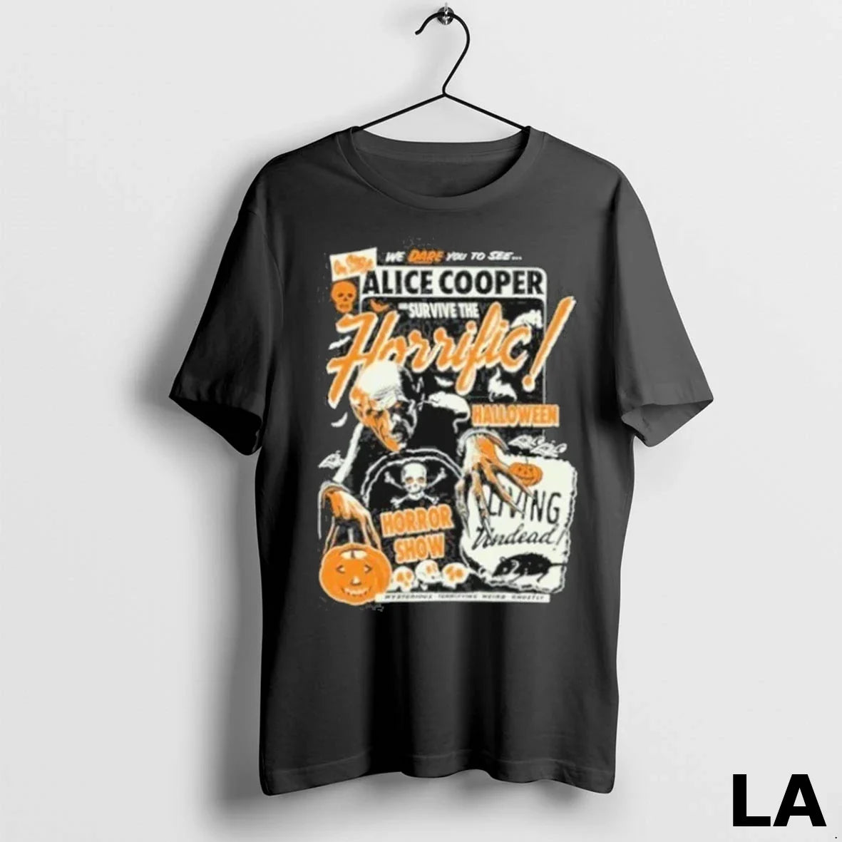 Original Alice Cooper Horrific Halloween Horror Show 1 Shirt Premium